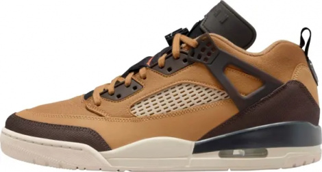 Кроссовки Nike JORDAN SPIZIKE LOW коричнево-черные FQ1759-202