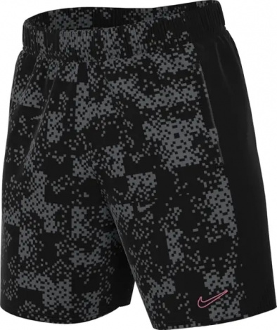 Шорти Nike ACADEMY PRO DRI-FIT GRAPHIC чорно-сіро-рожеві FN2413-069