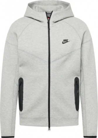 Толстовка підліткова Nike TECH FLEECE сіра FD3285-063