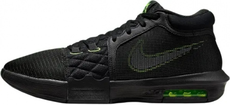 Кросівки баскетбольні Nike LEBRON WITNESS VIII чорно-салатові FB2239-002