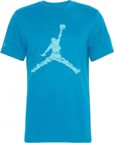 Футболка Nike JORDAN ESSENTIALS блакитна DX9581-483