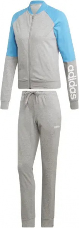 Спортивный костюм женский Adidas PERFORMANCE серо-голубой DV2435
