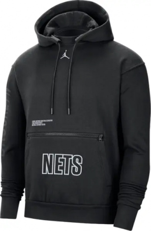 Худи Nike COURTSIDE BROOKLYN NETS черное DR6997-010
