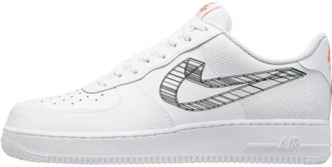 Кросівки Nike AIR FORCE 1 LOW "3D SWOOSH" білі DR0149-100