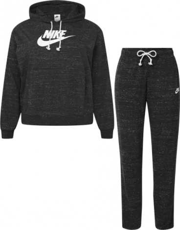 Спортивный костюм женский Nike SPORTSWEAR GYM VINTAGE черный DM6388-010__DM6390-010