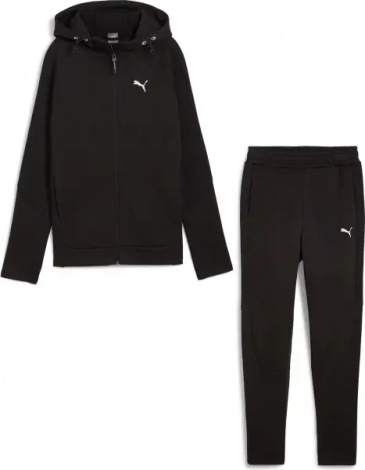 Спортивний костюм жіночий Puma EVOSTRIPE чорний 681670-01__681672-01