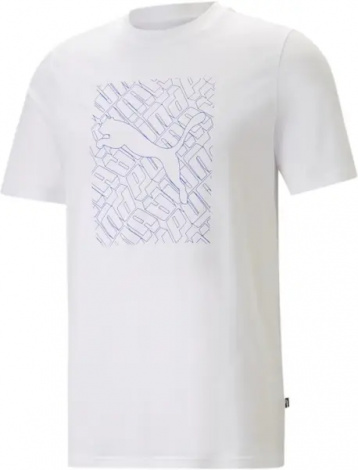 Футболка Puma GRAPHICS CAT біла 674474-02