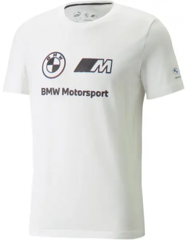 Футболка Puma BMW M MOTORSPORT LOGO біла 533398-02