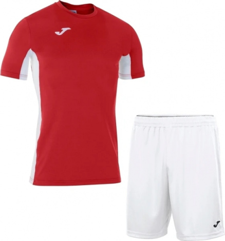 Комплект футбольної форми Joma SUPERLIGA червоно-білий 101469.602_100053.200