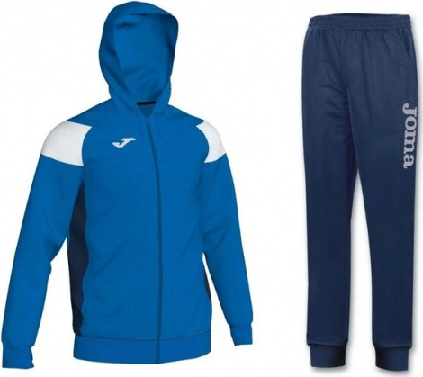 Спортивний костюм з капюшоном Joma CREW III синьо-білий 101271.702_9016P13.30