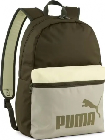 Рюкзак Puma PHASE COLOR BLOCK BACKPACK 22L оливково-светло-зеленый 091175-05