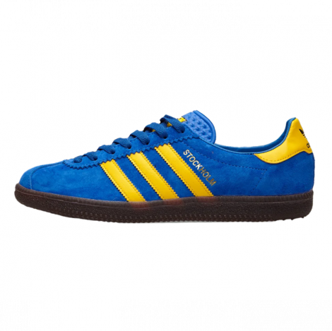 Кросівки Adidas Stockholm Blue Yellow (2014) (Синій, 41)