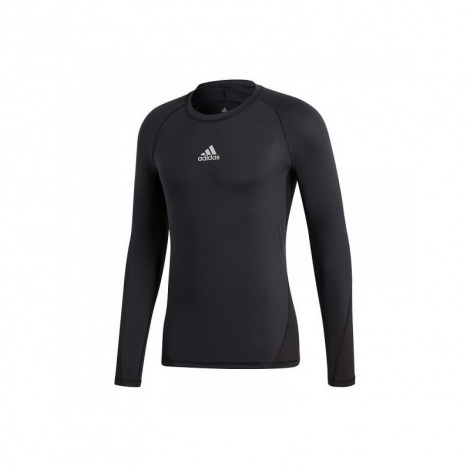 Термофутболка З Довгим Рукавом Adidas Junior Cw7324 Розмір Xxl (176См.) Чорна