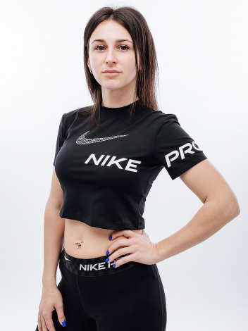 Футболка Тренировочная Nike W Np Grx Ss Crop Top