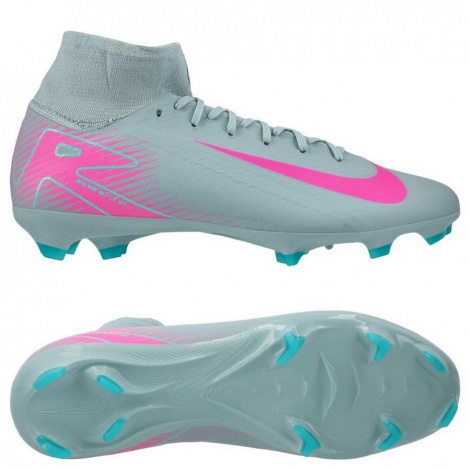 Бутсы Детские Nike Zoom Mercurial Superfly 10 Pro Fg Hf9433-301-J, Цвет Серый, Размер (Европа) - 36