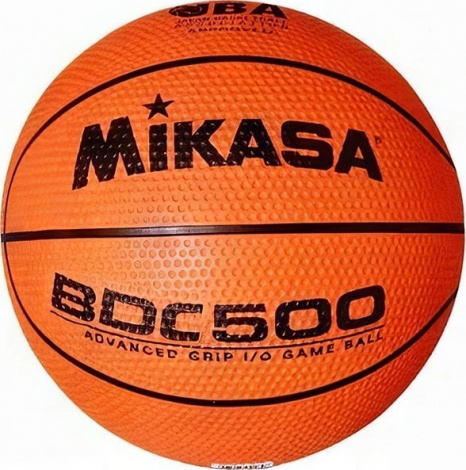 Баскетбольный мяч Mikasa BDC500 оранжевый