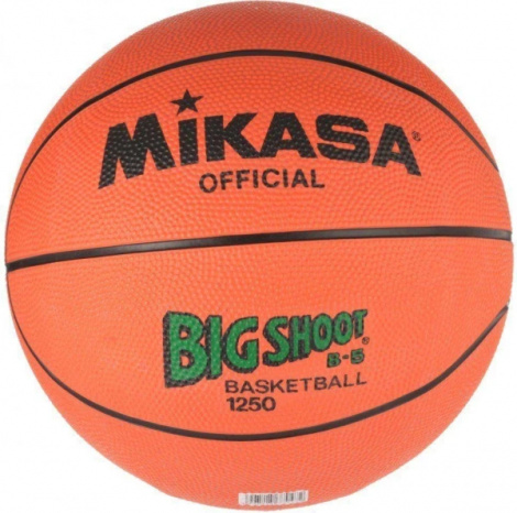 Баскетбольний м'яч Mikasa 1250 помаранчевий