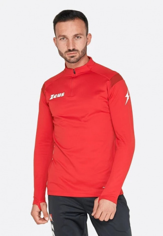 Реглан Zeus FELPA TRAIN MONOLITH ROSSO Z01327