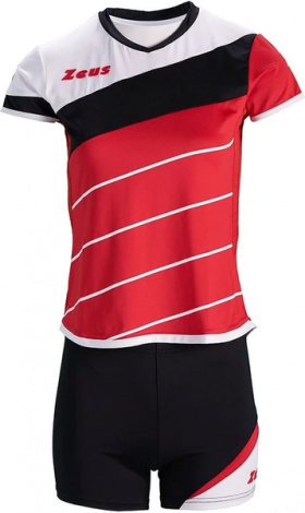 Волейбольная форма Zeus KIT LYBRA DONNA RE/NE Z01021