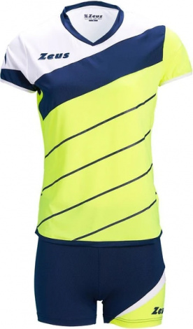 Волейбольная форма женская Zeus KIT LYBRA DONNA FL/BL Z00230