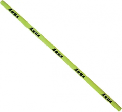 Набір слаломних стійок Zeus BASTONE PVC 10 PZ 120 см лаймовий (10 штук) Z00004