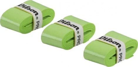 Обмотка для ракеток Wilson PRO OVERGRIP BLADE зеленая (3 штуки) WRZ470810