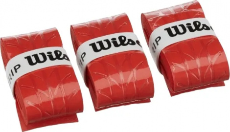 Обмотка для ракеток Wilson PROFILE OVERGRIP красная (3 штуки) WRZ4025RD