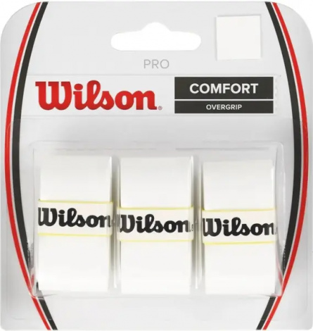 Обмотка для ракеток Wilson PRO OVERGRIP біла (3 штуки) WRZ4014 wh
