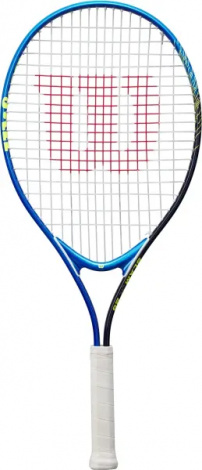 Ракетка для тенісу дитяча Wilson SLAM JR 25 синьо-чорно-жовта WR171810