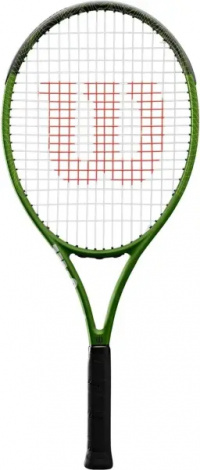 Ракетка для тенниса детская Wilson BLADE FEEL COMP JR 25 зелено-черная WR125310