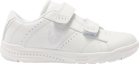 Кросівки на липучці дитячі Joma PLAY білі WPLAYW2102V