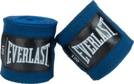 Бинти боксерські Everlast CORE HANDWRAPS сині (304,8 см) P00003247