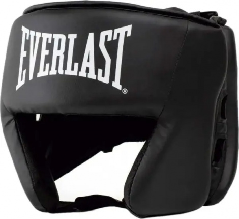 Шолом боксерський Everlast CORE HEADGEAR чорний P00002676