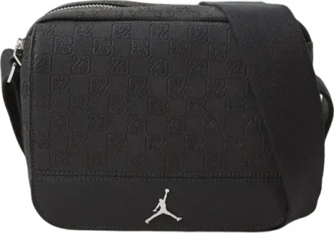 Сумка через плечо Nike JORDAN MONOGRAM BAG черная MA9085-G0T
