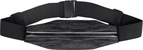 Сумка на пояс LiveUp WAIST PACK черно-темно-серая LS3733-blk