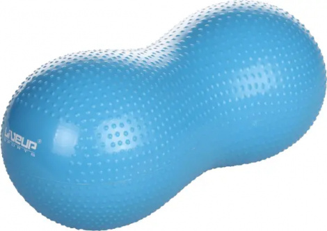 Массажный мяч LiveUp MINI THERAPY BALL голубой LS3574