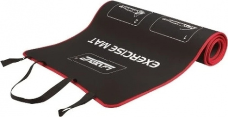 Килимок для тренувань LiveUp NEOPRENE EVA MAT чорний LS3258