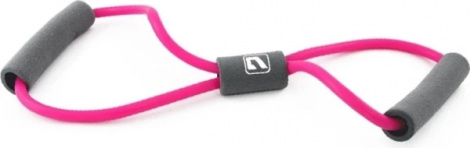 Эспандер-восьмерка LiveUp SOFT EXPANDER LIGHT RESISTANCE розовый LS3202-Lp