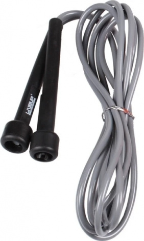 Скакалка LiveUp PVC JUMP ROPE сіро-чорна LS3115-g