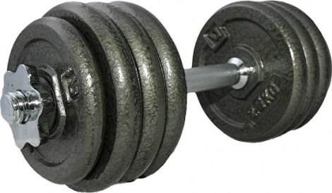 Гантель набірна LiveUp DUMBELL SET чорна (20,0 кг) LS2311-20