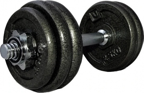 Гантель набірна LiveUp DUMBELL SET чорна (15,0 кг) LS2311-15