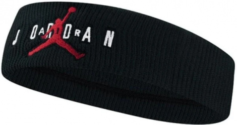 Пов'язка на голову Nike JORDAN JUMPMAN TERRY HEADBAND OSFM чорна J.100.7580.063.OS
