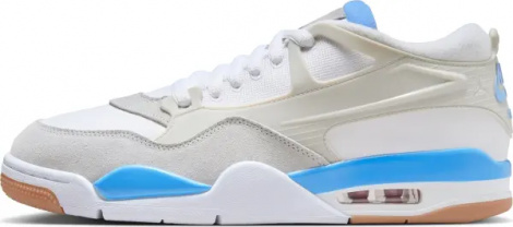 Кроссовки Nike AIR JORDAN 4 RM светло-серо-бело-голубые FQ7939-104