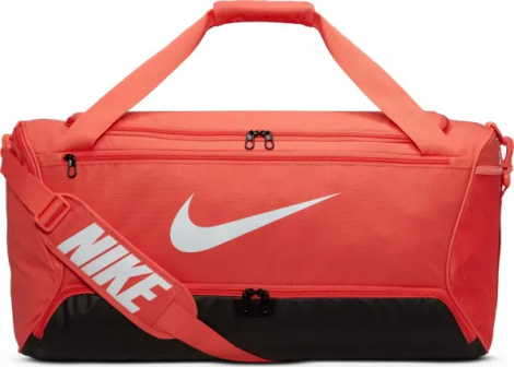 Сумка спортивна Nike BRASILIA 9.5 TRAINING DUFFEL BAG M 60L світло-червона DH7710-814