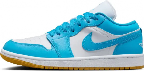 Кросівки жіночі Nike AIR JORDAN 1 LOW блакитно-білі DC0774-104