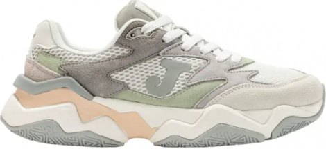 Кроссовки женские Joma 1400 бежево-серо-светло-зеленые C140LS2515