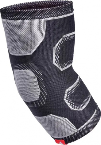 Фиксатор локтя Adidas ELBOW SUPPORT черно-серый XL ADSU-12534BK-NL