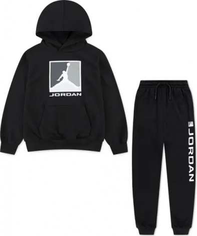 Спортивный костюм подростковый Nike JORDAN ESSENTIAL черный 95F086-023__95F087-023