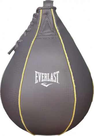Груша боксерская пневматическая Everlast EVERHIDE SPEED BAG серо-желтая 856700-70-12