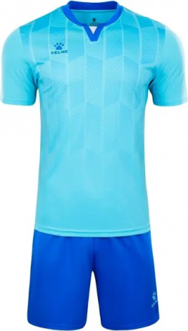 Комплект футбольной формы Kelme VIGO голубо-синий 8351ZB1081.9405